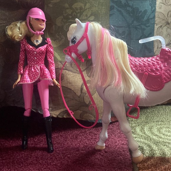 Barbie Toys Barbie Equestrian And Horse Poshmark